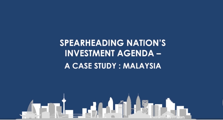 XMUM IPIRC Lecture Series Session 2: Spearheading Nation’s Investment Agenda—A Case Study: Malaysia